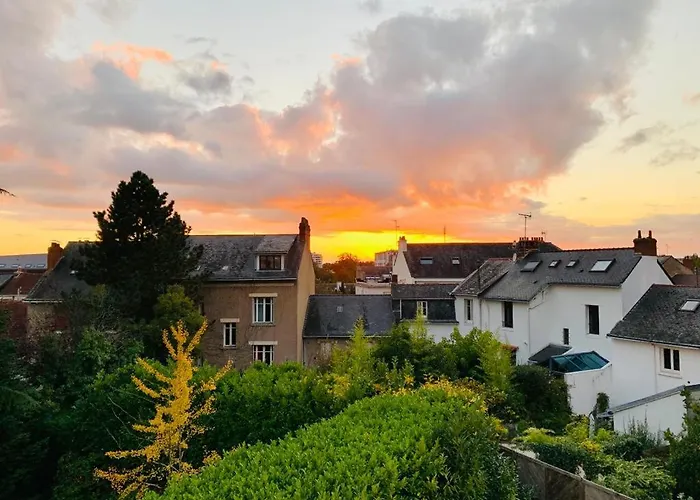 公寓 T2 Lumineux Loggia & Parking Proche Proce & Viarme 南特